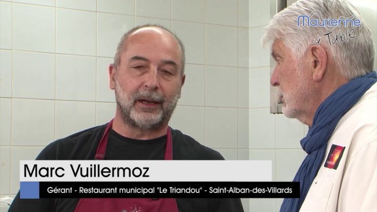 Maurienne à table : 2015 M. Vuillermoz- Le Triandou