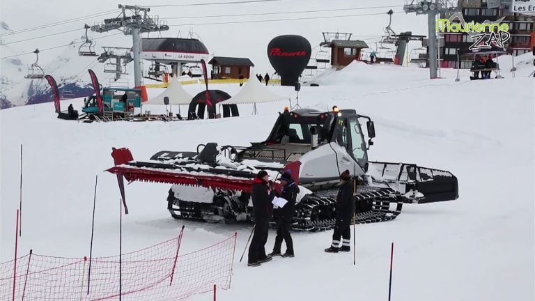 Martin-Fardon James chauffeur de dameuses (23-3-2018)